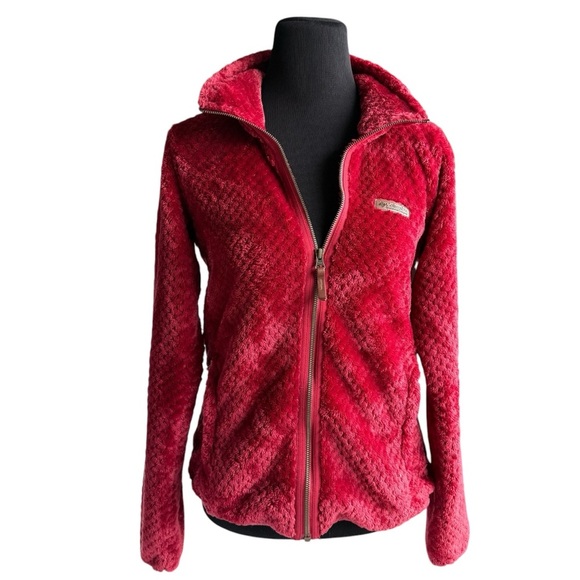 Columbia Jacket Fire Side II Sherpa Full Zip Fleece SZ S Spring Outdoor Granola - Picture 1 of 12